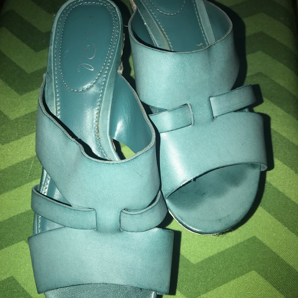 Studio Paolo Leather Wedges
